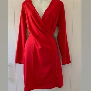 Longsleeve Draped Mini Dress